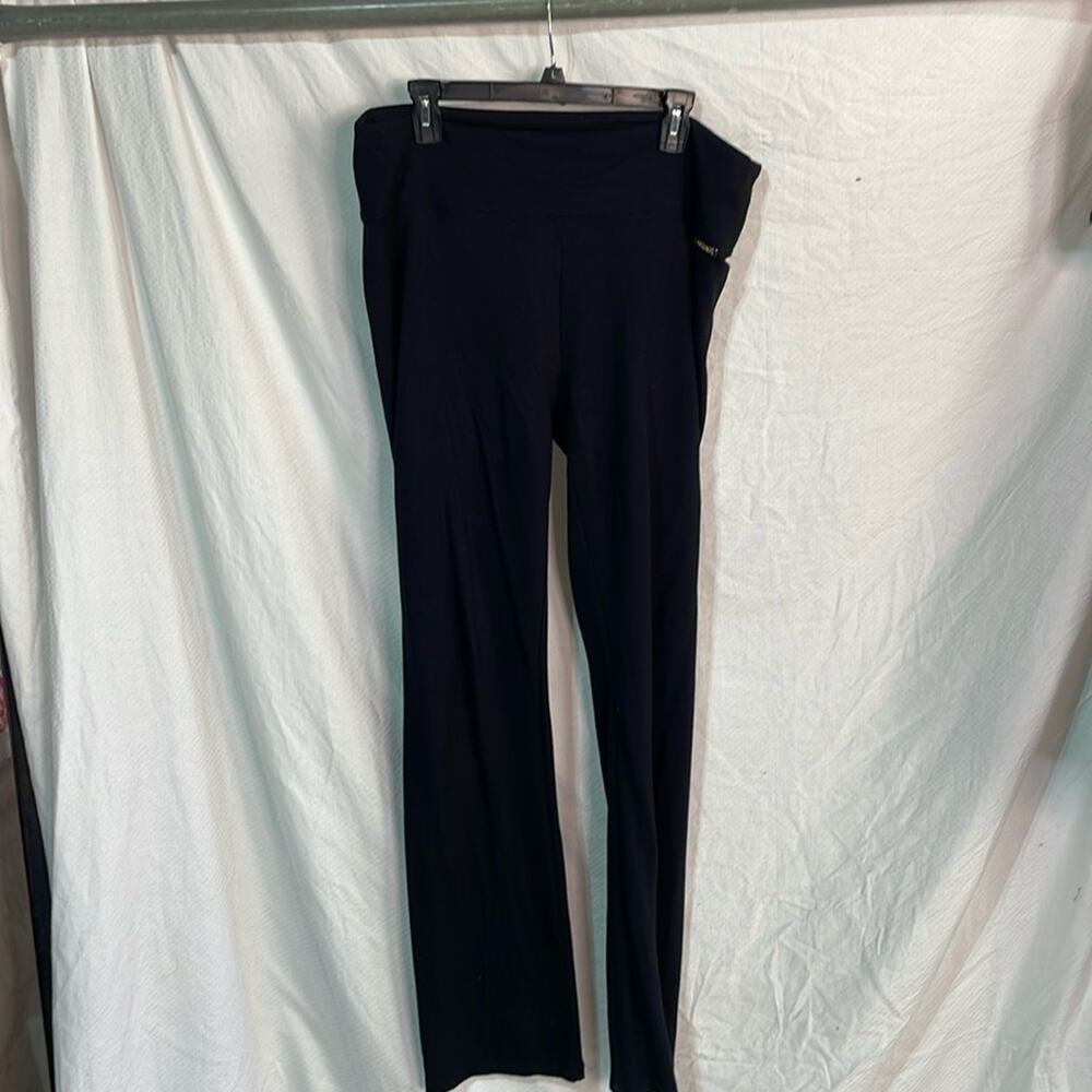 Calvin Klein performance xl black workout pants guc rayon nylon spandex